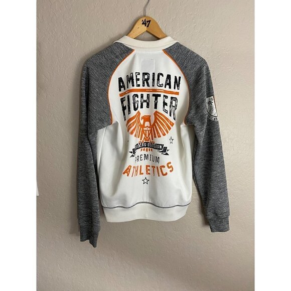 American Fighter Women's Graphic Full Zip Long Sleeve Jacket - Small - Picture 6 of 13